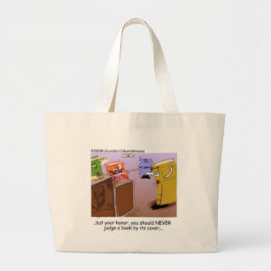Bolsa Tote Grande Drama de Sala de Aula Literária Presentes Divertid