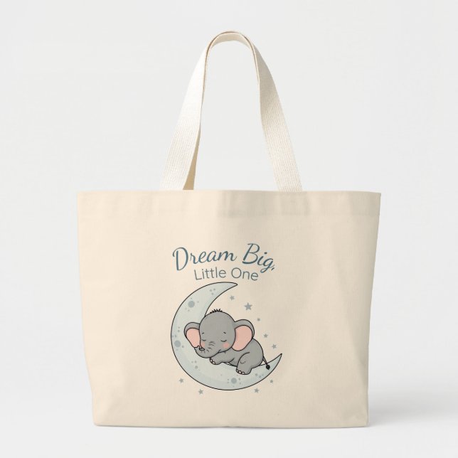 Bolsa Tote Grande Dream Big, Little One (Frente)