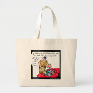 Bolsa Tote Grande Drivers de Celular Engraçado Camisetas Mugs Gifts