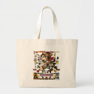 Bolsa Tote Grande Dualidade asteca