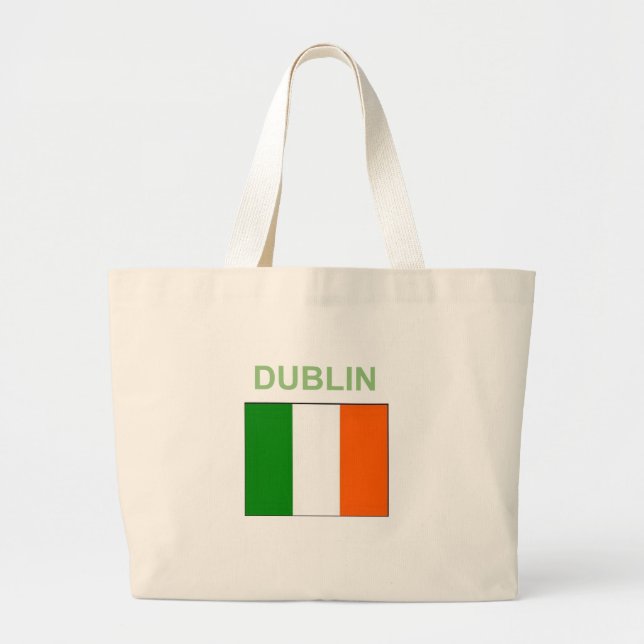 Bolsa Tote Grande  Dublim Irlanda Celta (Frente)
