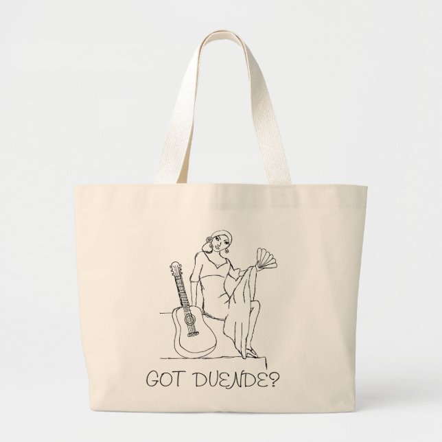Bolsa Tote Grande Duende obtido? (Frente)