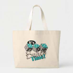 Bolsa Tote Grande É hora do Bunco!