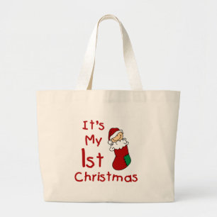 Bolsa Tote Grande É meu ø Natal