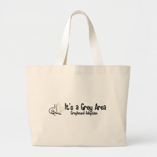Bolsa Tote Grande É um logotipo da área cinzenta - 2
