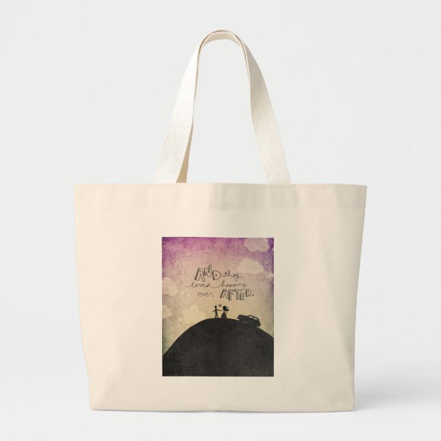 Bolsa Tote Grande E viveram (Frente)