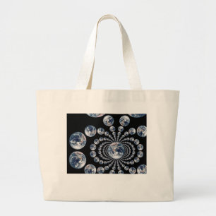 Bolsa Tote Grande Eco multivisual da Terra