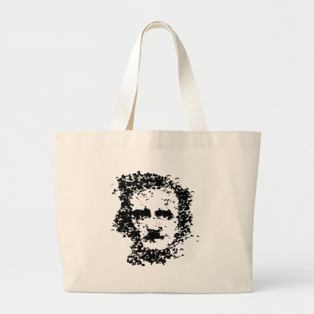 Bolsa Tote Grande Edgar Allan Poe (Frente)