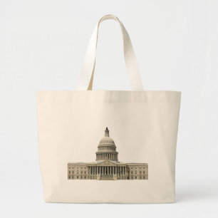 Bolsa Tote Grande Edifício do Capitólio dos EUA: Washington DC