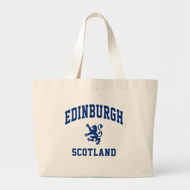 Bolsa Tote Grande Edinburgh Escocês (Frente)