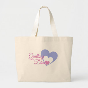 Bolsa Tote Grande edredão-diva