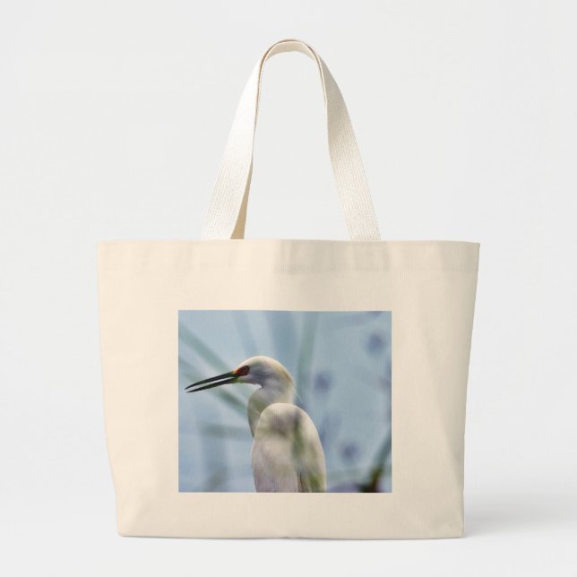 Bolsa Tote Grande Egret (Frente)