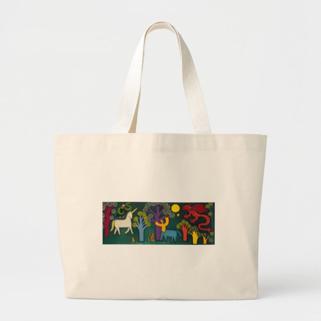 Bolsa Tote Grande EL Bosque Magico de Lucas 2009 (Frente)