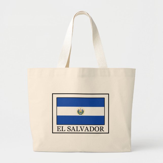Bolsa Tote Grande El Salvador (Frente)