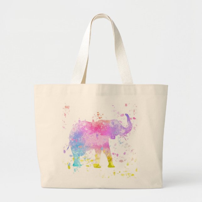 Bolsa Tote Grande Elefante (Frente)