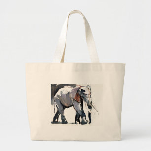 Bolsa Tote Grande Elefante africano 2012