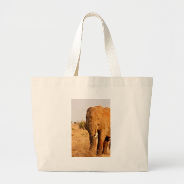Bolsa Tote Grande Elefantes (Frente)