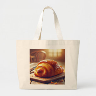 Bolsa Tote Grande Elegante Pastelaria