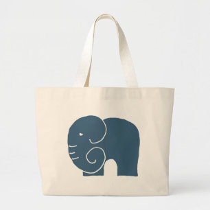 Bolsa Tote Grande Elephant Life Signature design