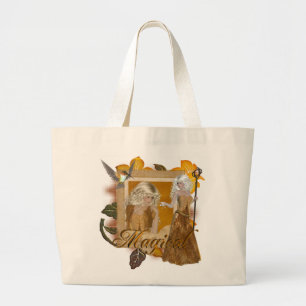 Bolsa Tote Grande Elf Design : Magical by MarloDee