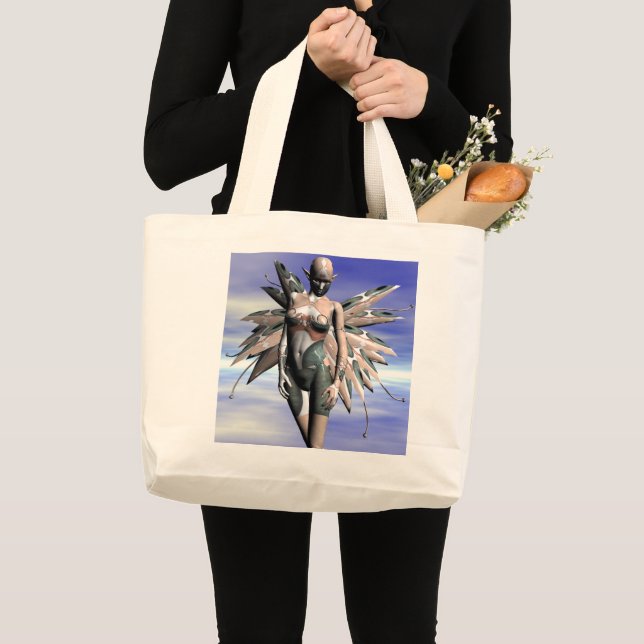 Bolsa Tote Grande Elf Fantasy Large Tote Bag (Frente (produto))