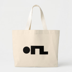 Bolsa Tote Grande Emoticon Kaomoji Emoji