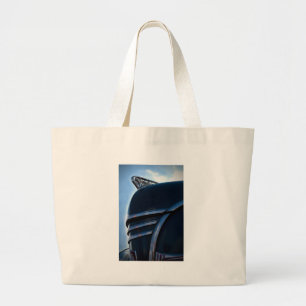 Bolsa Tote Grande Enfeite de capô de carro antigo