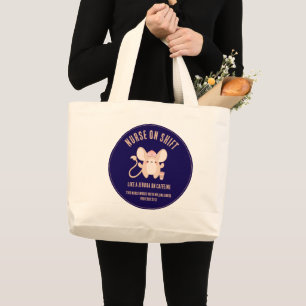 Bolsa Tote Grande Enfermeiro Bonito NO SHIFT Jerboa Café