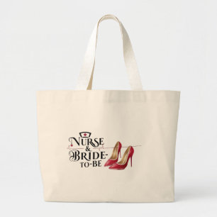 Bolsa Tote Grande Enfermeiro &noivo a ser