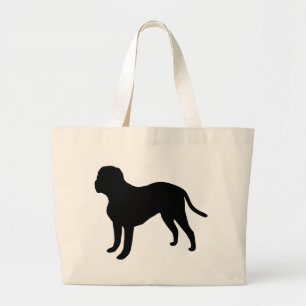 Bolsa Tote Grande engrenagem de dogue de Bordéus