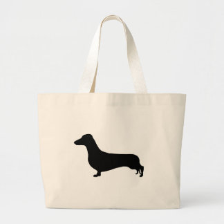 Bolsa Tote Grande Engrenagem do Dachshund