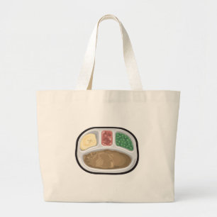 Bolsa Tote Grande Entrada Congelada De Tv Do Janto Do solteiro