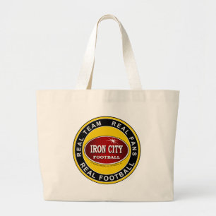Bolsa Tote Grande Equipe Real, Ventiladores Reais, Futebol Real Pitt