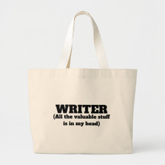 Bolsa Tote Grande Escritor Engraçado