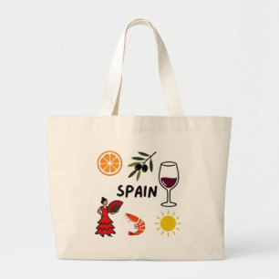 BOLSA TOTE GRANDE ESPANHA
