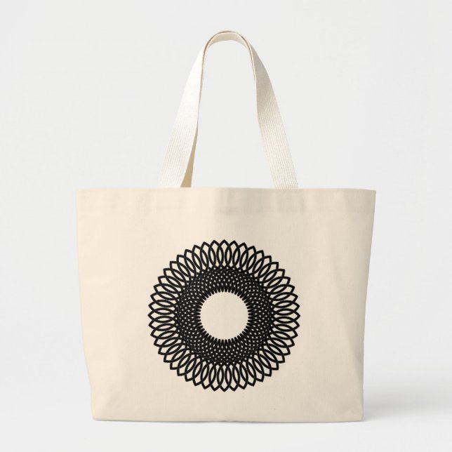 Bolsa Tote Grande Espirais (Frente)