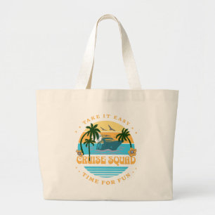 Bolsa Tote Grande Esquadra de Cruzeiro Retro Cruzeiro