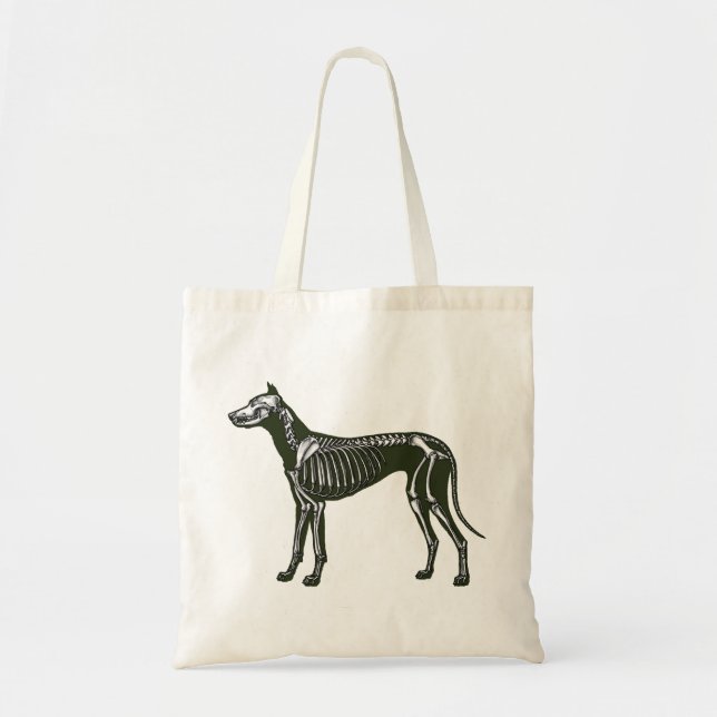 Bolsa Tote Grande esqueleto de Dane (Frente)
