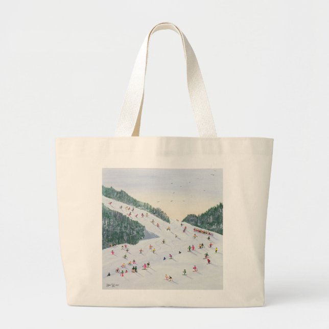 Bolsa Tote Grande Esqui-vening 1995 (Frente)