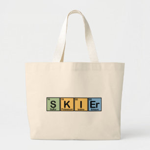 Bolsa Tote Grande Esquier feito de Elementos