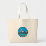 BOLSA TOTE GRANDE ESTE É TAHOE<br><div class="desc">Lake Tahoe,  Truckee River,  Reno,  Las Vegas,  San Francisco,  serra montanhas de Nevada,  passagem do donner,  esqui,  snowboarding,  yosemite</div>