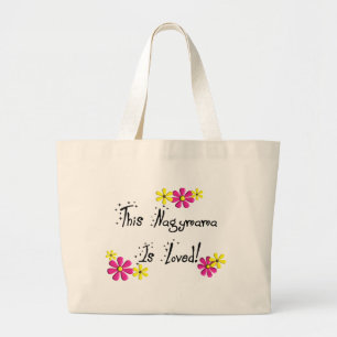 Bolsa Tote Grande Este Nagymama (avó húngara) É AMADO
