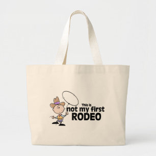 Bolsa Tote Grande Este não é meu primeiro rodeio