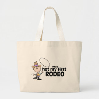 Bolsa Tote Grande Este não é meu primeiro rodeio