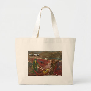Bolsa Tote Grande estilo de gangue