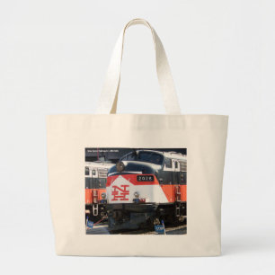 Bolsa Tote Grande Estrada de ferro de New Haven (PONTO) FL 9M do c