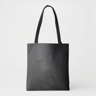 Bolsa Tote Grande estrada pelo caminho da cinza de textura