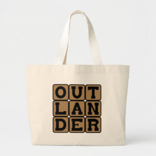 Bolsa Tote Grande Estrangeiro ou Desconhecido