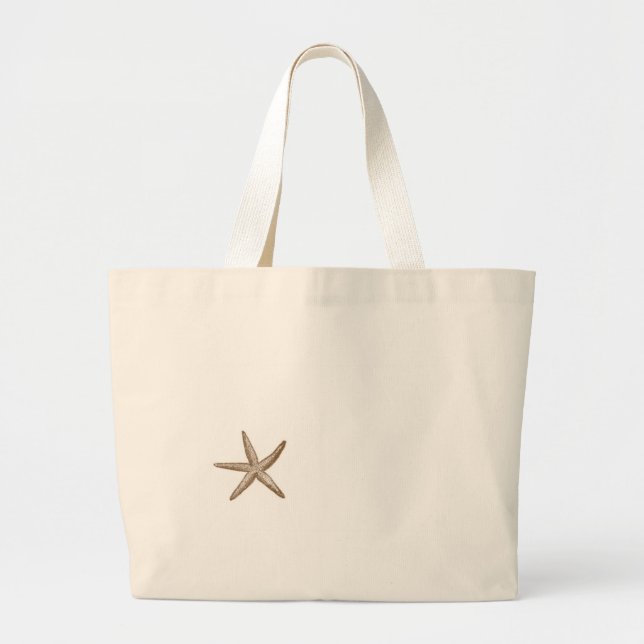 Bolsa Tote Grande estrela do mar (Frente)