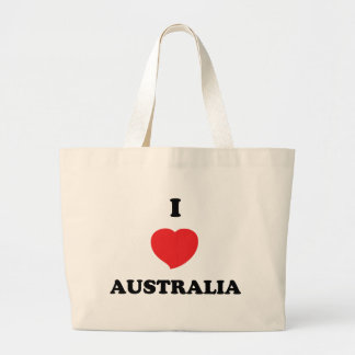 Bolsa Tote Grande EU AMO Austrália